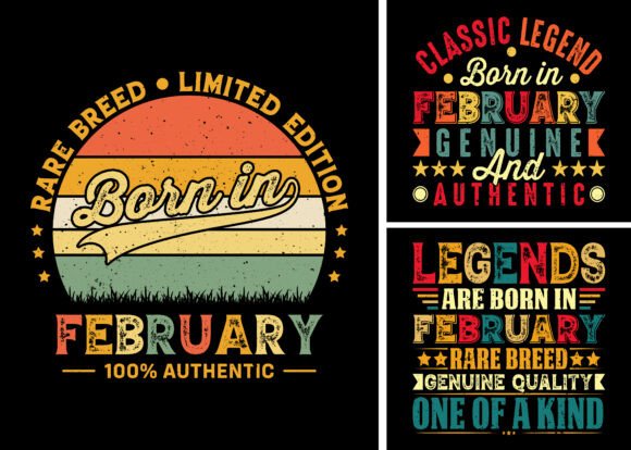 Download Rare Breed Born in February - February Collection
